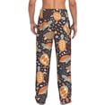 thumbnail image 3 of Disketp Turtles and Sea Plants Men's Pajama Pants - Ultra Soft Fleece Sleep and Lounge Pants (Size: S-XXL), 3 of 6