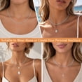 thumbnail image 3 of LUNVKY 925 Silver Plated Chains for Women Girls 1.5mm/2mm Cuban Curb Link Non-tarnish Necklace Birthday Christmas Jewelry Gifts Teen Her Adults Wife Mom Stocking Stuffers for Kids 16/18/20/22 Inch, 3 of 6