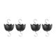 thumbnail image 3 of Methold 2 bolsas de accesorios de instalación convenientes para gancho antihormigas, comedero y alimentación de pájaros, accesorios de negro 2piezas, 3 of 6