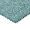 thumbnail image 4 of Addison Rugs Chantille Indoor/Outdoor Transitional Geometric Teal Washable Rectangle Rug, 10' x 14', 4 of 6