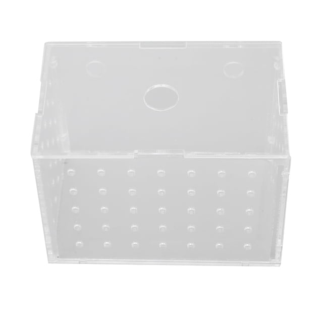 Aquarium Fish Breeder Box Plastic Fish Isolation Breeding Box With Suction Cups Hatching Incubator Box For Baby Fish Shrimp Clownfish Guppy