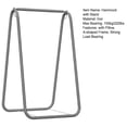 thumbnail image 3 of Aqyh Hammock Chair with Stand, Heavy-Duty Hanging Chair with Pillow, for Indoor Outdoor, Sturdy Swing Chair with Stand Max Load 220 pounds, 3 of 9