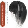 thumbnail image 5 of Lady Curved Bangs Braided Hairband in Bangs Wispy Bangs Fringe Braided Hairpieces for Women Flat Neat Bangs, 5 of 5