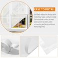 thumbnail image 3 of DIY Window Screen with Self-Adhesive Tapes Household Mosquito Screen Mosquito Net Mosquito Protector Mesh Curtain Door Net 100*100cm White, 3 of 5