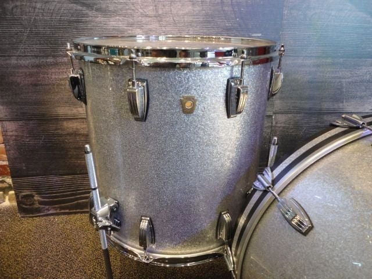Ludwig Classic Maple Fab 3-Piece Drum Shell Pack - Silver Sparkle