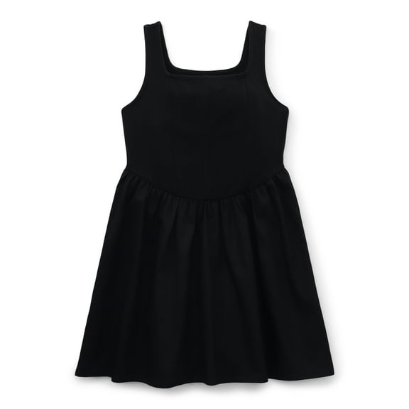 Weekend Academy Girls Square Neck Sleeveless Corset Dress, Sizes 4-18