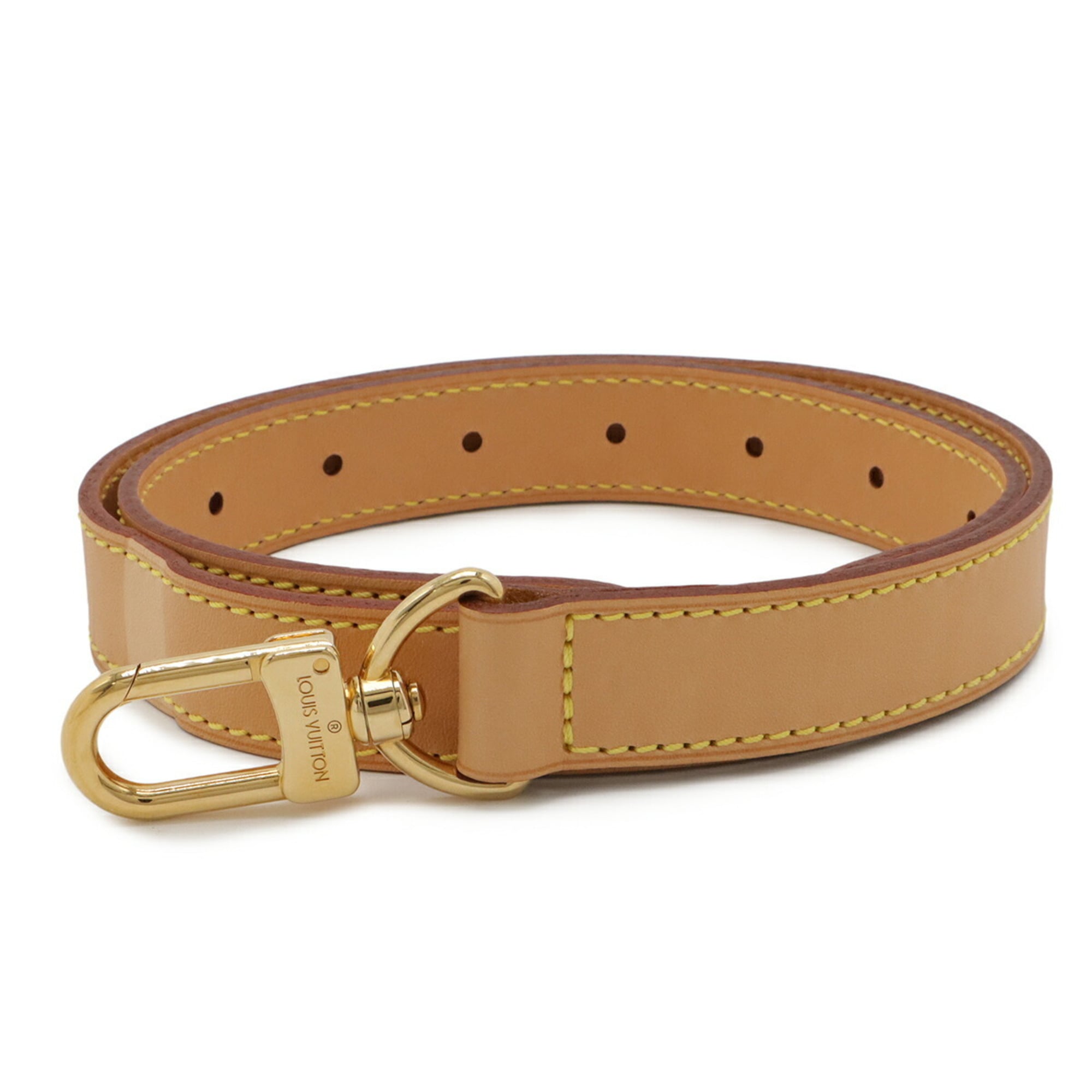 LOUIS VUITTON Adjustable Shoulder Strap Leather 29.1\