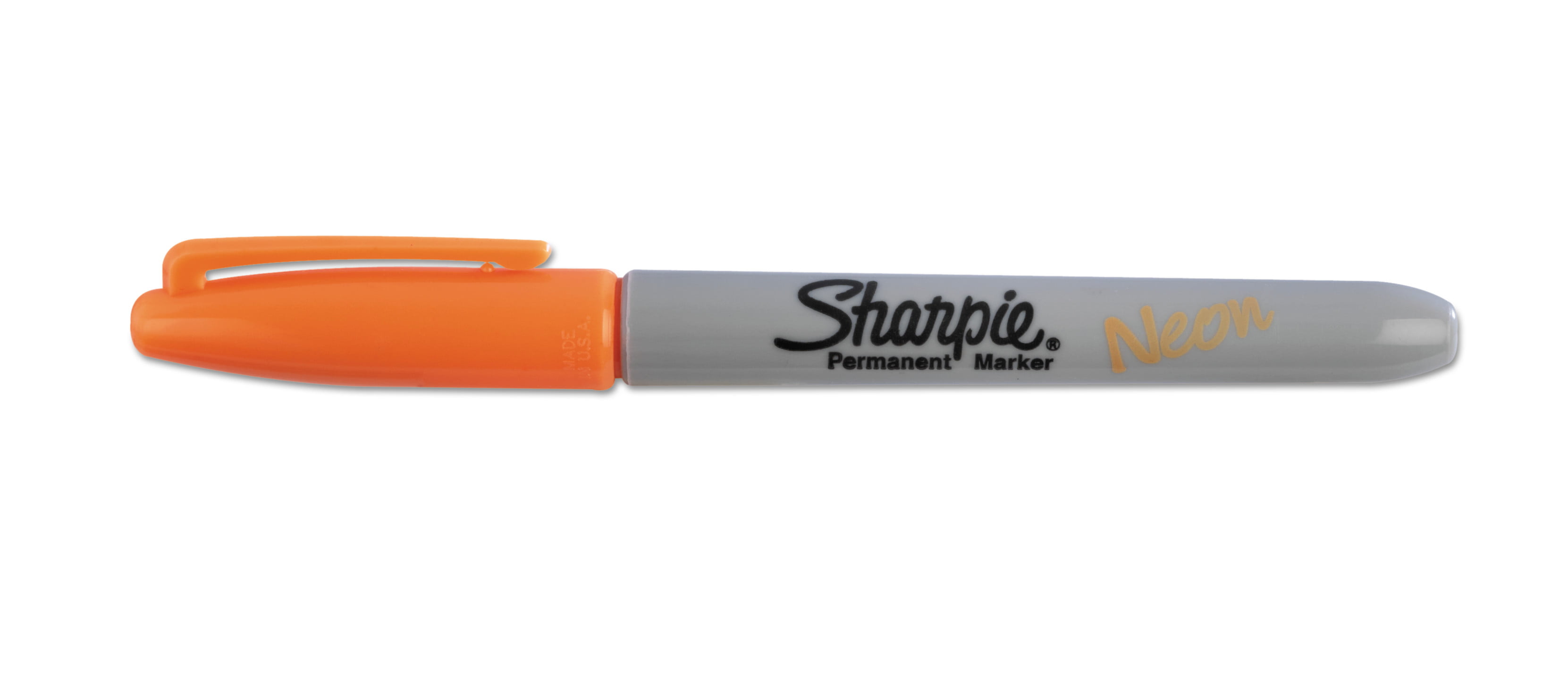 Optic Orange Sharpie Marker, Ultra Fine Pack of 6