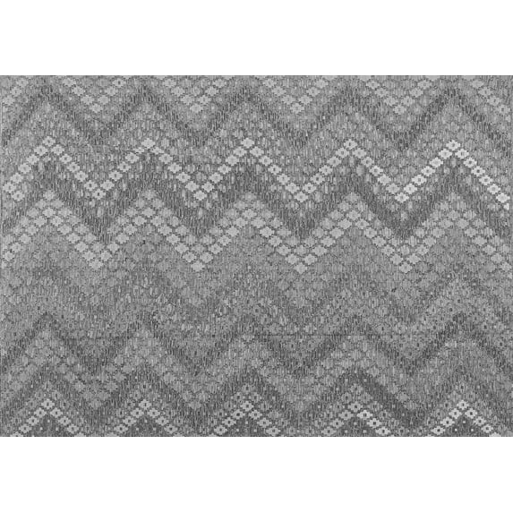 Ahgly Company Indoor Rectangle Southwestern Gray Country Area Rugs, 2' x 4'