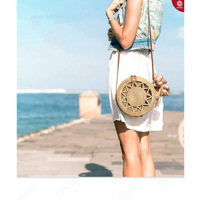 Stylish Round Sling Bag for Women | Buy Beach Sling Bags