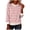 A-Pink, variant on Gytharion Women's Fuzzy Fleece Tops Trendy Gradient/Stripe/Polka Dot Print Crew Neck Blouses Soft Comfy Long Sleeve Pullover Shirts Winter Plush Warm Loungewear Tops