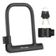 thumbnail image 1 of Cerradura tipo U WEST BIKING Candado para bicicleta, candado en U, candado antirrobo para bicicleta y motocicleta de alta resistencia con 2 llaves y soporte de candado para bicicleta, motocicleta, 1 of 8