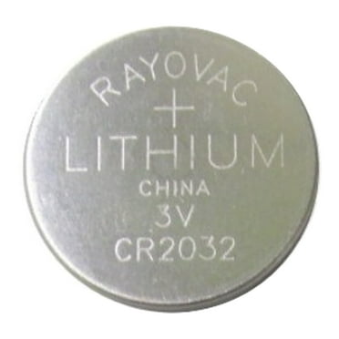 Rayovac CR2032 3V Lithium Coin Cell Battery Compatible With RV2032
