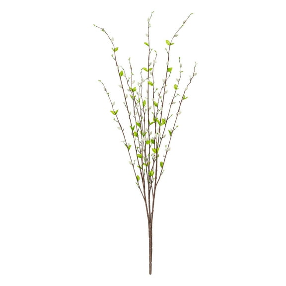 Vickerman 36" Artificial Gray Goat Willow Bush
