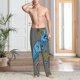 thumbnail image 2 of Fotbe Fun Riding Dinosaur Pantalones de Pijama para Hombre, Pantalones de Dormir, Pantalones de Casa con Cintura Ajustable y Bolsillos-X-Large, 2 of 6