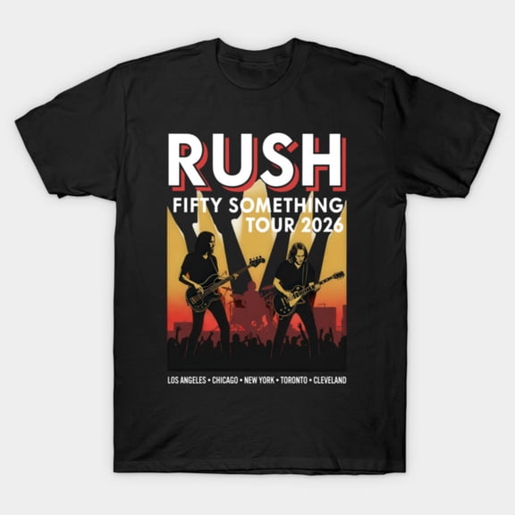 Rush Band Tour 2026 T-Shirt Sizes S-5Xl GooGate
