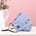 thumbnail image 5 of tamizeot Children Mask Filter Cartoon Cotton Mouth Face Cover Filters Accessory 2pcs Little cloud 1Set, 5 of 5