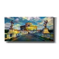 thumbnail image 1 of Epic Graffiti 'Rome Italy Castel Sant Angelo Mausoleum of Hadrian' by Pedro Gavidia, Canvas Wall Art, 24"x12", 1 of 8