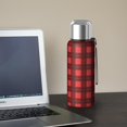 thumbnail image 5 of Christmas 20oz Stainless Steel Thermal Bottle with Tea Filter and Cup Lid, Vacuum Insulated Coffee Mug with 316L Inner Liner, Leakproof Travel Thermos for Office, Commute & Outdoor, 5 of 7