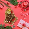 thumbnail image 4 of Callipe Christmas Snack Tray Bamboo Serving Plate Decorative Platter Nuts Display Desktop Food Tray Modern Home Fruit Bowl Christmas Tree Shape Party Snacks Tray, 4 of 8