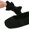 thumbnail image 4 of CHENGYU Baby Girls Solid Color Shoes, Soft Sole Anti-slip Shoe with Bow-knot, 4 of 8