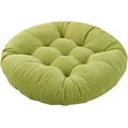 thumbnail image 1 of Nvzi Cojín redondo de 22 x 22 pulgadas para asiento de suelo, almohadilla para ventanas, para yoga, sala de estar, sofá, balcón, interior y exterior, verde, 1 of 5