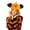 stag126 Women's Witch Hats-12-Orange, variant on BRICH Halloween Novelty Hat Plush Headband Cap for Adult Halloween Christmas Party 01-Yellow One Size