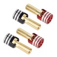 thumbnail image 1 of Mistaha 4-Pack Bullet Plug Banana Connector Set with Heat Sink for Battery Cooling - Enhanced Performance and Versatile Compatibility, 1 of 4