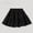 Black, variant on Girls' Brown Corduroy A-Line Tiered Ruffled Skirt - Cotton Spandex Elastic Waist for Kids 5-14 Years,Size 14 T