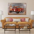 thumbnail image 5 of Empire Art Direct "Red car" Primo Mixed Media Hand Painted 3D Iron Wall Sculpture, 5 of 5
