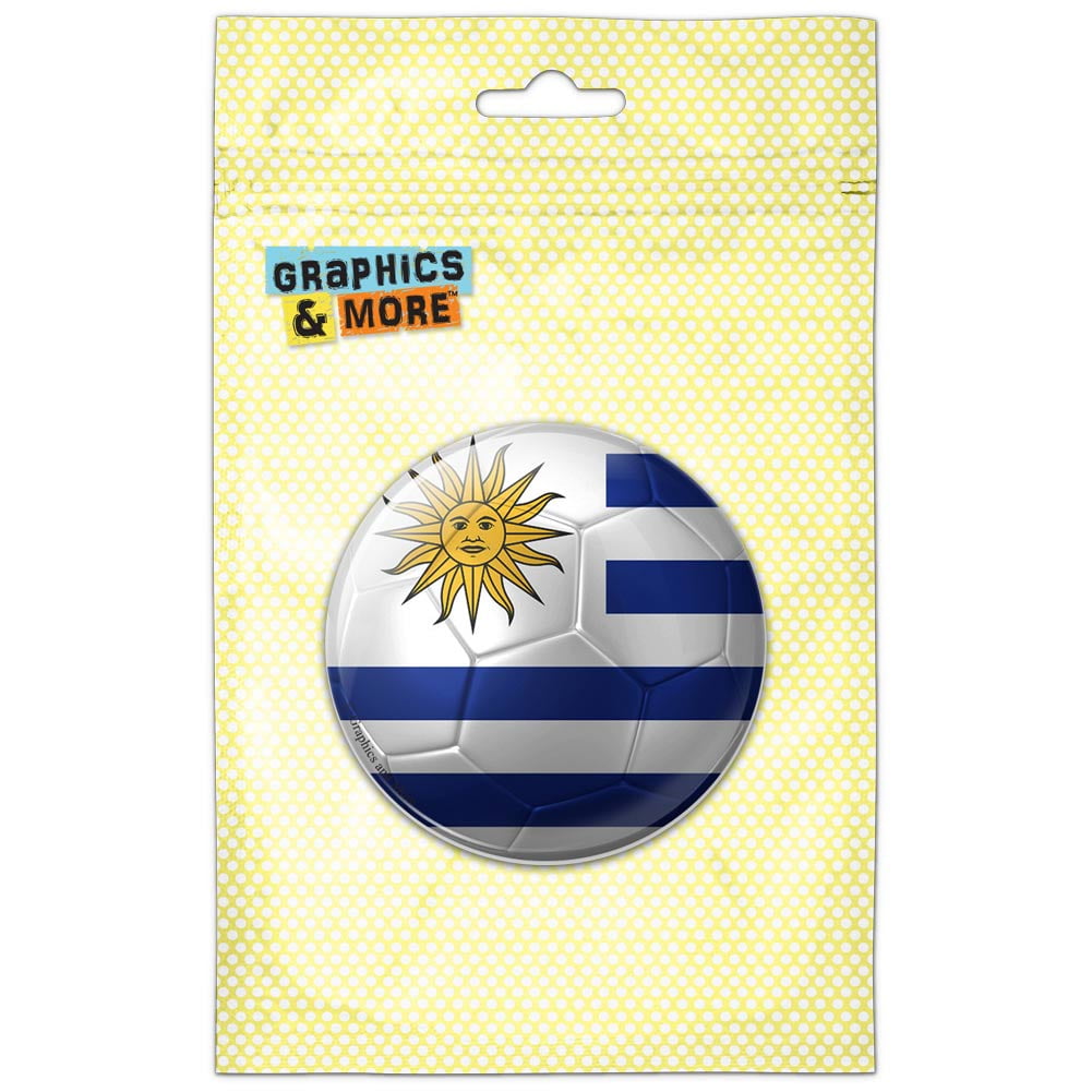 South America Soccer Uruguay Football 2" X 3" Fridge Magnet 