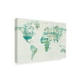 thumbnail image 2 of Trademark Fine Art 'Kanari Map' Canvas Art by Melissa Averinos, 2 of 3