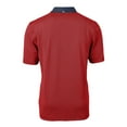 thumbnail image 3 of Men's-Cutter & Buck  Red/Navy St. John's Red Storm DryTec Virtue Eco Pique Recycled Polo, 3 of 3