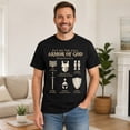 thumbnail image 3 of Christian Armor of God T-Shirt, Ephesians 6:11 Graphic Tee, Unisex Classic Fit, 3 of 9