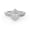 White Gold, variant on Teardrop Beaded Halo Bridal Set Rings for Women, 0.75 Cttw Pear And Round Lab Grown Diamond Engagement Wedding Ring 10K Solid Rose Gold F-G, VS-SI Quality Ring Size-10