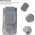 thumbnail image 2 of HUGFEGWE Flashlight Bag Hanging Nylon Waterproof Exquisite Flashlight Accessory Bag for Outdoor Activities (Grey) CJB91-104121, 2 of 9