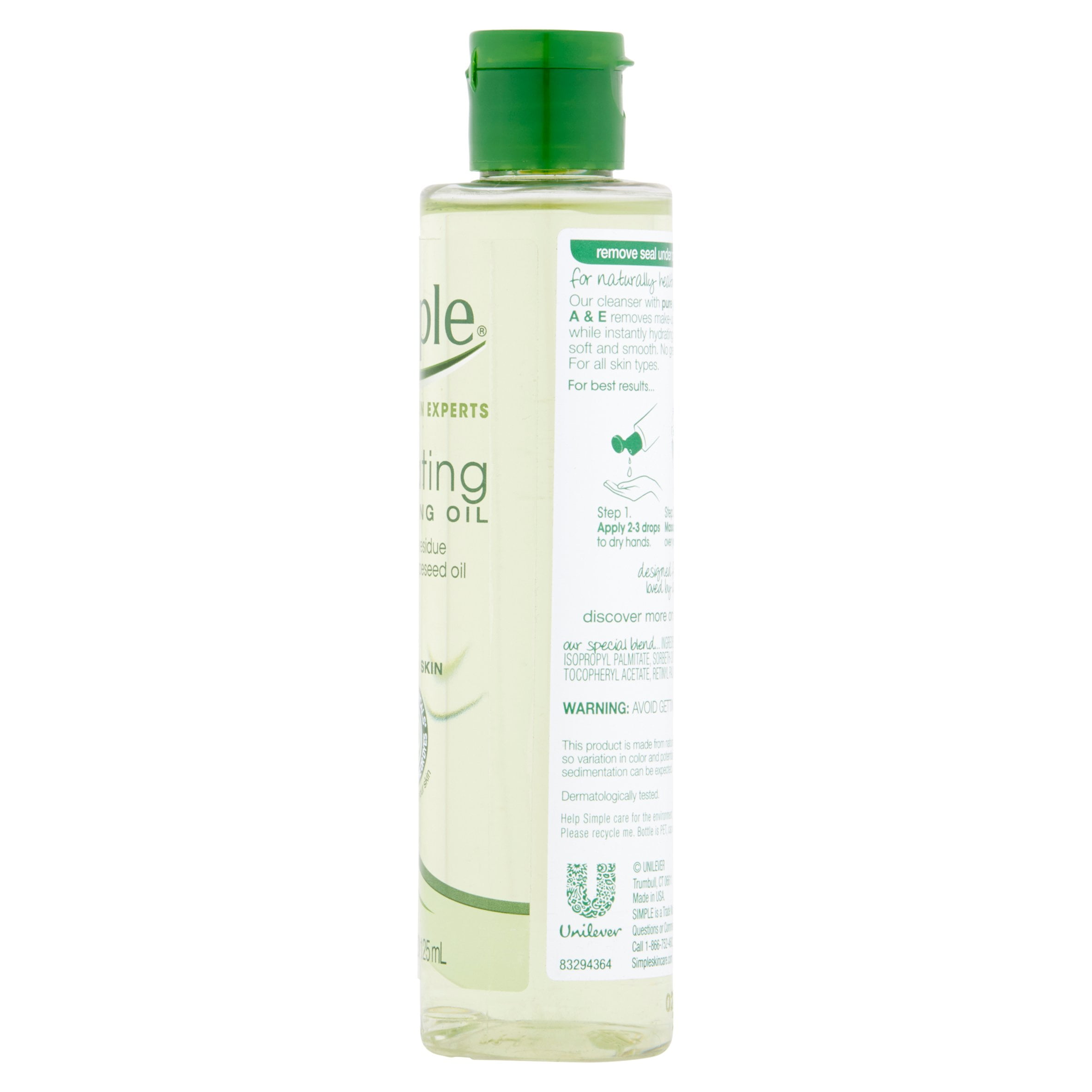 Simple sale cleansing oil