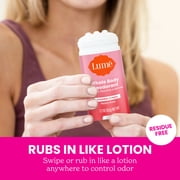 Lume Whole Body Women’s Deodorant - Invisible Cream Stick - Aluminum Free - Peony Rose - 2.2oz