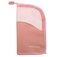 thumbnail image 1 of Moluckfu Estuche Para Brochas Cosméticas Portátil Y Compacto En Color Rosa Con Cierre De Cremallera, 1 of 6