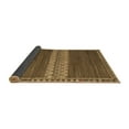 thumbnail image 2 of Ahgly Company Indoor Square Abstract Brown Modern Area Rugs, 5' Square, 2 of 4