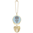 thumbnail image 1 of Faces Skeletons Sling Face Car Keychain Angel Wing Pendant, 1 of 4