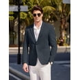 thumbnail image 3 of COOFANDY Mens Casual Blazer Suit Jacket Slim Fit Fashion Lightweight Sport Coats, 3 of 5