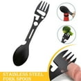thumbnail image 2 of Camping tableware 3 in 1 Cutlery, Spoon, Fork, For C amping,, 2 of 9