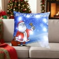 thumbnail image 3 of Elainilye LED Christmas Pillows with Lights Short Printed Sofa Cushions for Holiday Gifts Home Decor Festive Throw, 3 of 6
