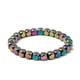 thumbnail image 1 of Pulsera de hematita para hombre: Reaviva el poder masculino. Pulseras para recuperar la confianza., 1 of 6