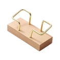 thumbnail image 1 of Expositor de tarjetas de visita de madera con capacidad para 70 tarjetas, delicado soporte para tarjetas de visita. Estilo A, 1 of 9