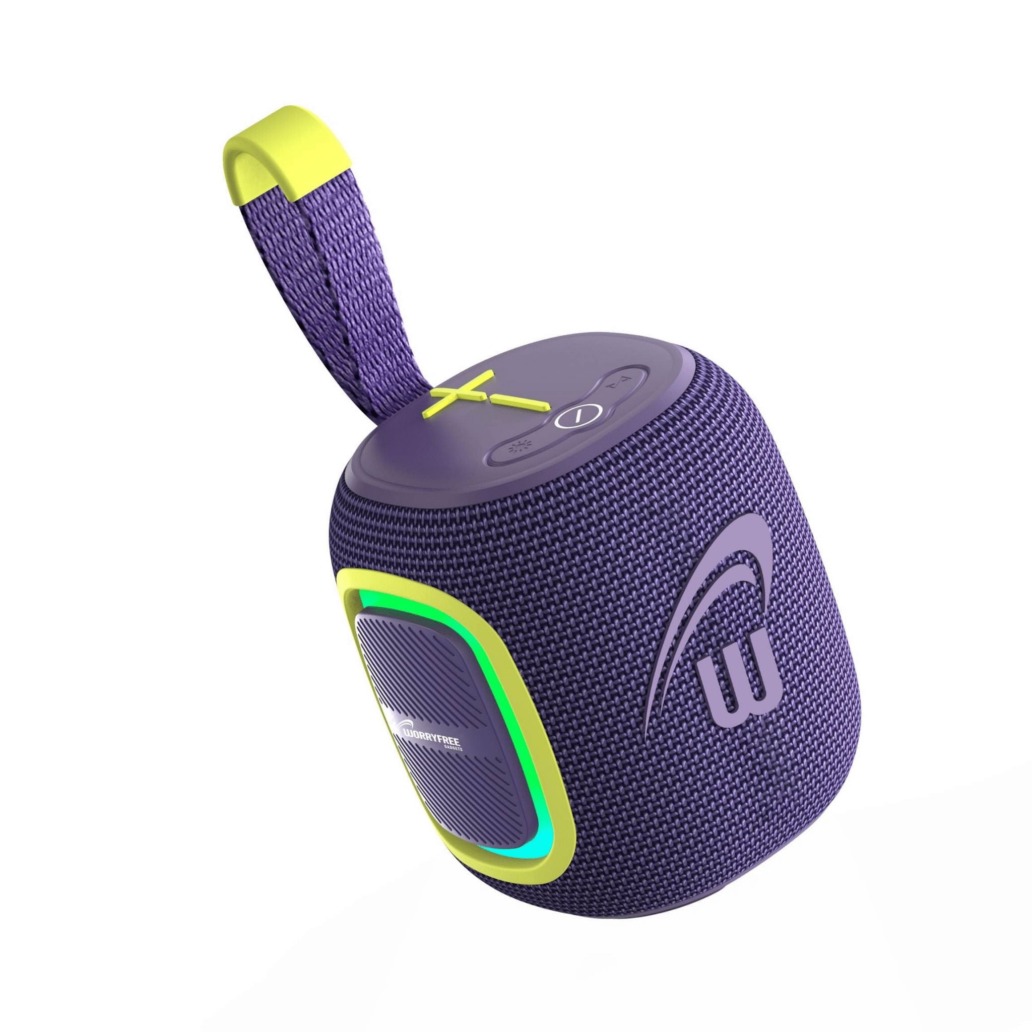WorryFree Gadgets 5W Waterproof Portable Bluetooth Speaker, Black
