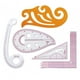 thumbnail image 3 of Juego de reglas métricas Macarena Regla de diseño de costura curva francesa 5 piezas, 3 of 8