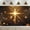 5x3FT, variant on Sparkling Golden Cross Backdrop Black Gold Holy Lights Photography Background Resurrection of Jesus Religious Church Events Party Decorations Banner Supplies Photo Booth Props