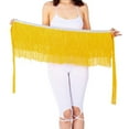 thumbnail image 2 of QHFBli Womens Belly Dance Scarf Tribal Triangle Tassel Scarves Skirt Belly Dance, 2 of 4